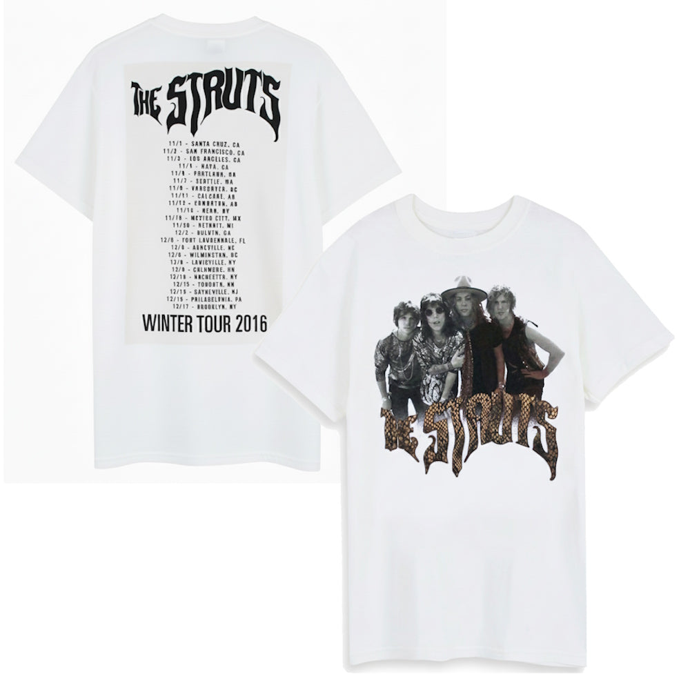 THE STRUTS - 【会場限定Tシャツ】SNAKE SKIN 2016 TOUR / バックプリントあり